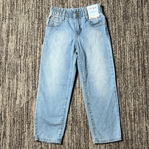 Cat & Jack - Paperbag Waist Denim Jeans Size 7